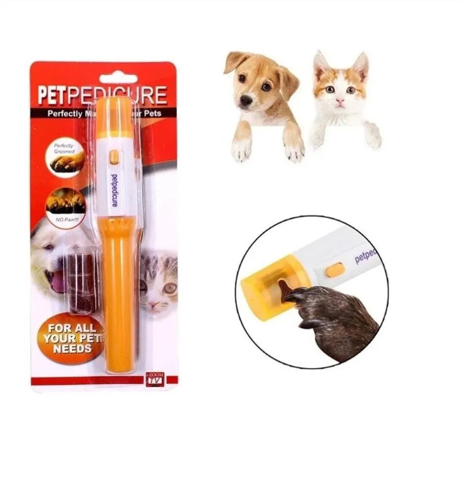 Lima Pulidora de Uñas Eléctrica e Inalámbrica para Mascotas