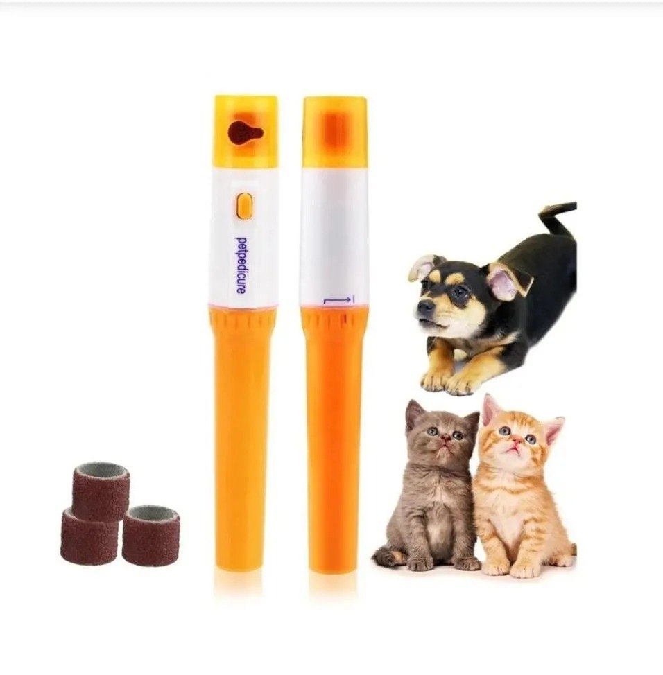 Lima Pulidora de Uñas Eléctrica e Inalámbrica para Mascotas
