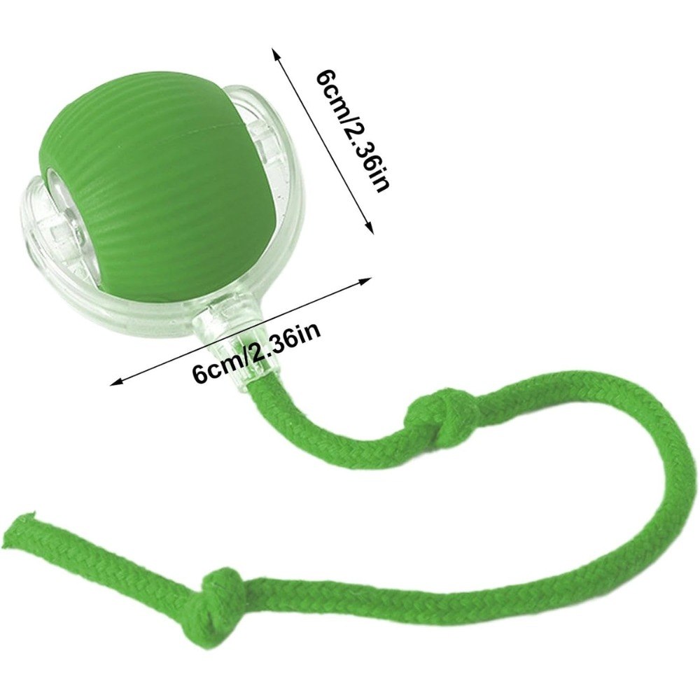 Pelota Interactiva Recargable con 3 Modos de Juego y Cola de Cuerda