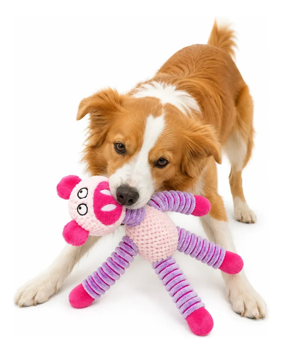 Peluche Juguete de Animales con Sonido y Textura Mordedor