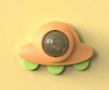 Juguete de Pared Interactivo Nave Espacial con Bola de Catnip Giratoria 360°