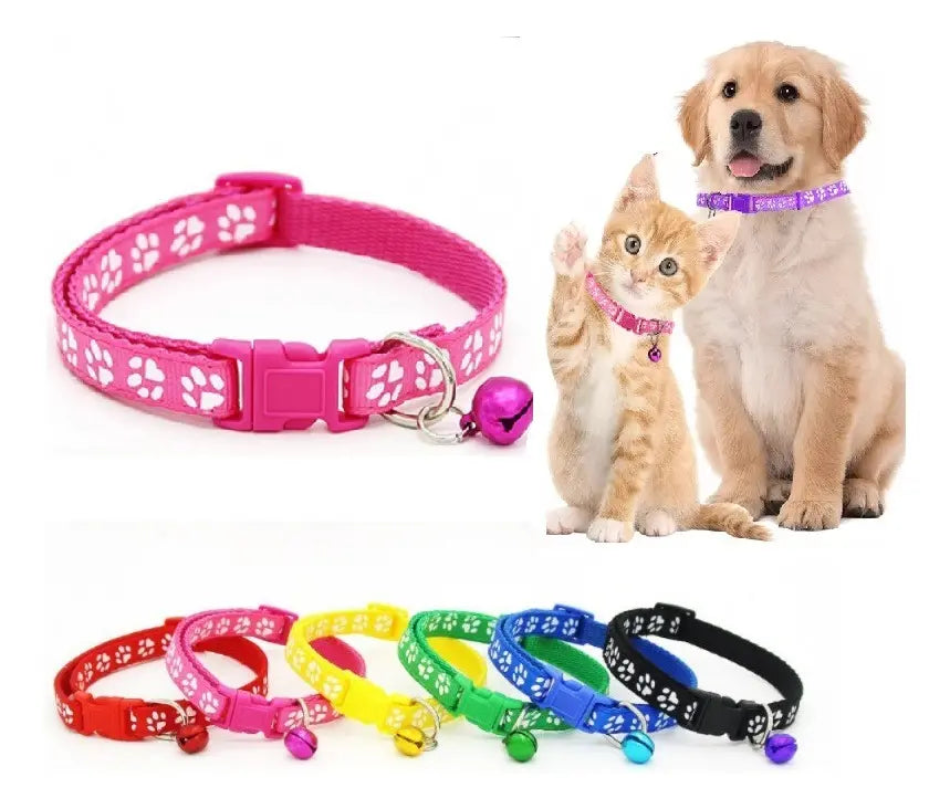 Collar Ajustable con Cascabel