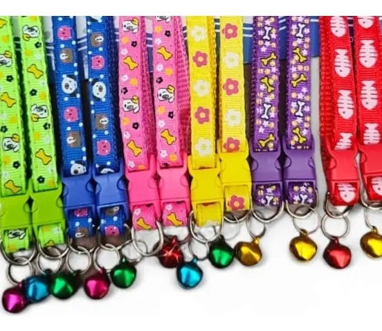 Collar Ajustable con Cascabel