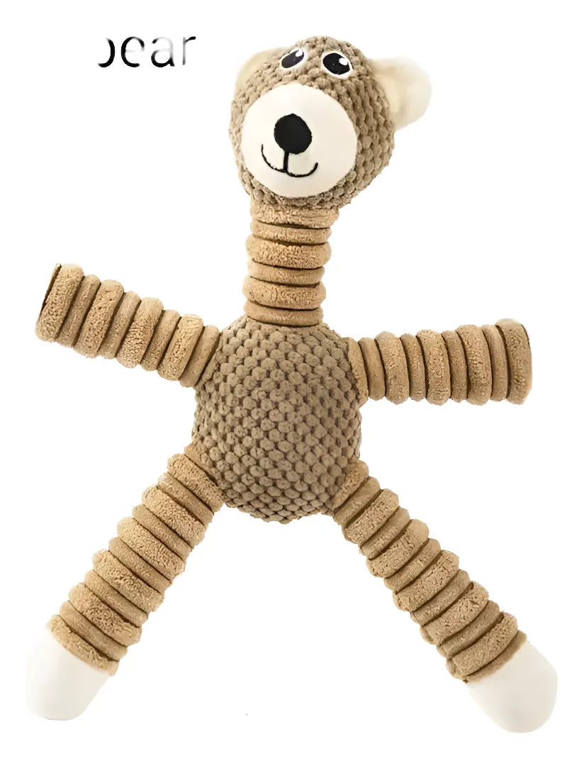Peluche Juguete de Animales con Sonido y Textura Mordedor