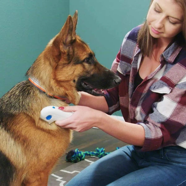 Peine Eléctrico Removedor de Pulgas y Parásitos para Mascotas