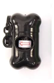 Dispensador Portátil en Forma de Huesito obsequio 2 paq de bolsas