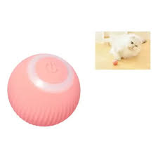 Pelota Interactiva Inteligente USB Antiestrés para Gatos con Movimiento Automático
