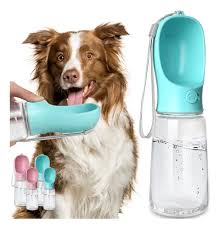 Bebedero Portátil Automático Max de 550ml con Dispensador Integrado Tipo Cuchara