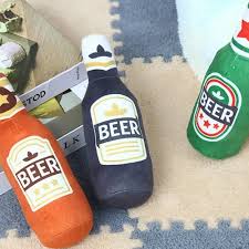 Juguete de Peluche Interactivo Tipo Botella de Cerveza