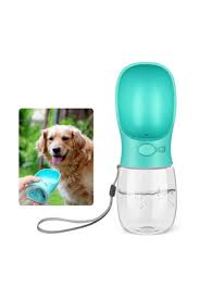 Bebedero Portátil Automático Max de 550ml con Dispensador Integrado Tipo Cuchara