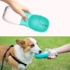 Bebedero Portátil Automático Max de 550ml con Dispensador Integrado Tipo Cuchara