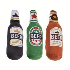 Juguete de Peluche Interactivo Tipo Botella de Cerveza