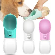 Bebedero Portátil Automático Max de 550ml con Dispensador Integrado Tipo Cuchara