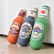 Juguete de Peluche Interactivo Tipo Botella de Cerveza